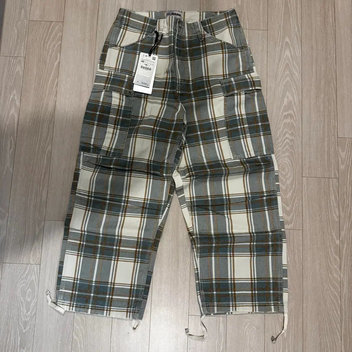 ザラ ルイージ CHECK パンツ 31インチ