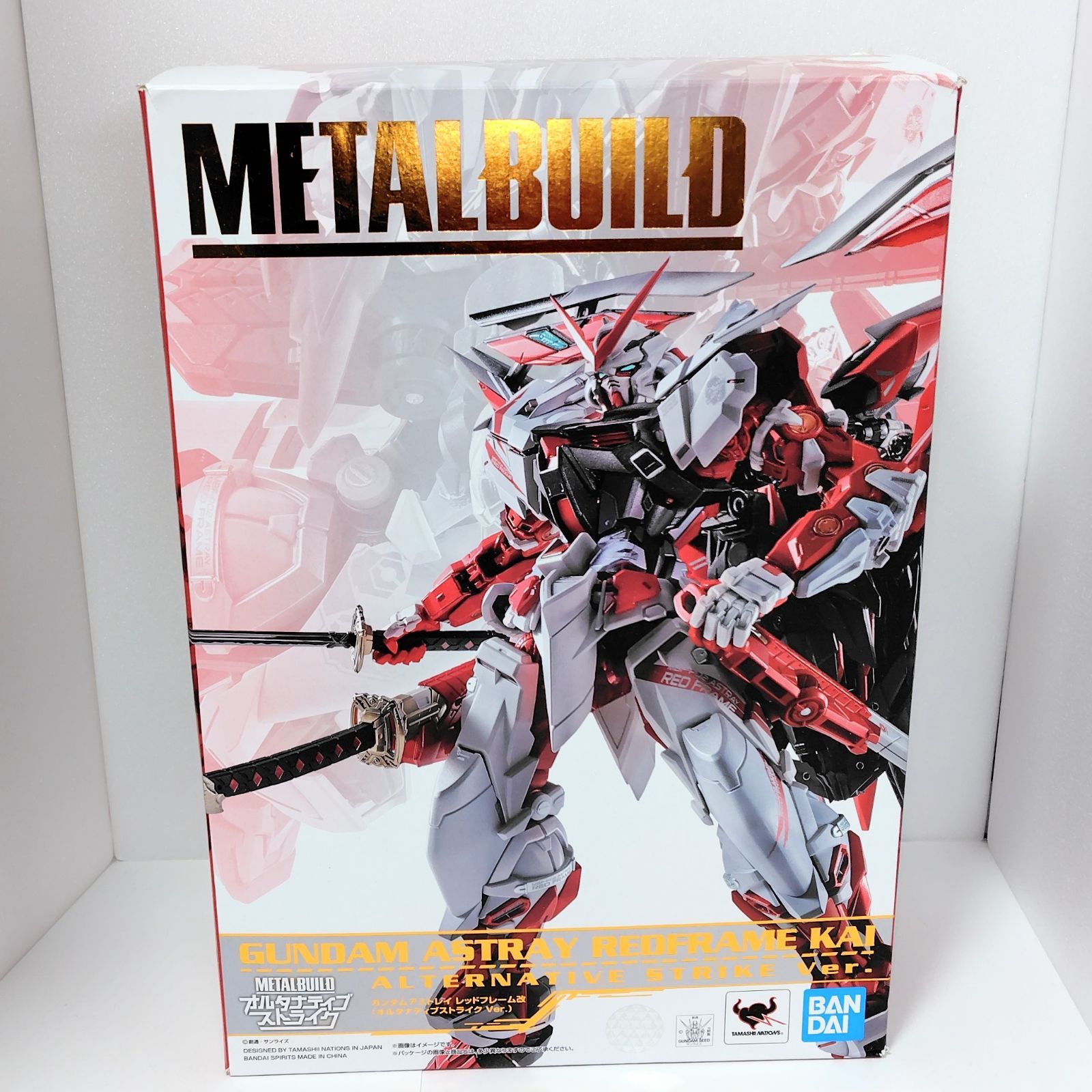 BANDAI SPIRITS バンダイスピリッツ TAMASHII NATIONS METAL BUILD ガンダムアストレイ レッドフレーム改 オルタナティブ ストライク Ver. フィギュア