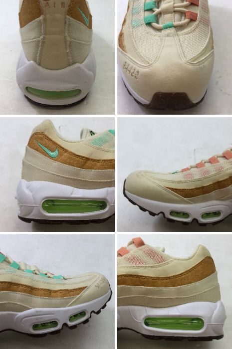  04 w 5774∞ NIKE AIR MAX 95 NRG ナイキ エアマックス パイナップル CZ 0154-100 ココナッツミルク|グリーングロー 28.5 cm スニーカー スニーカー 靴