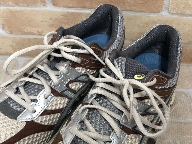  ASICS アシックス GEL-CUMULUS 16 グレー×ベージュ US 10 スニーカー 靴