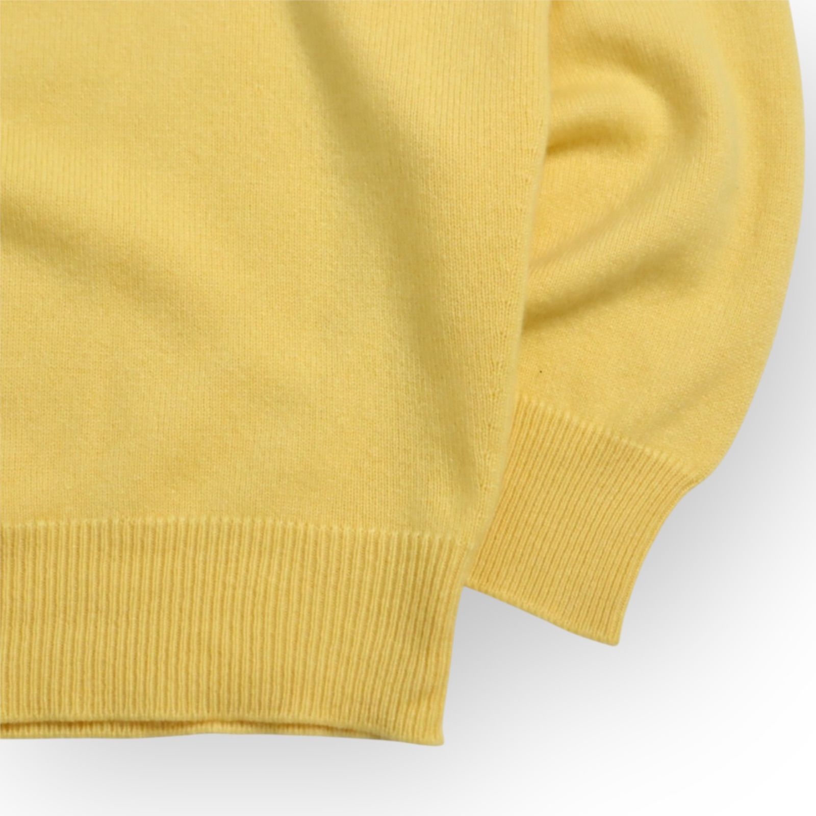 Vintage 80s 90s スコットランド製 カシミヤ100% Vネック ニット