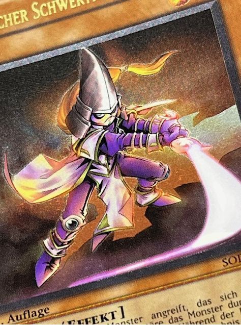 遊戯王 英語 【ドイツ版】 ミスティック・ソードマンLV2 レリーフ