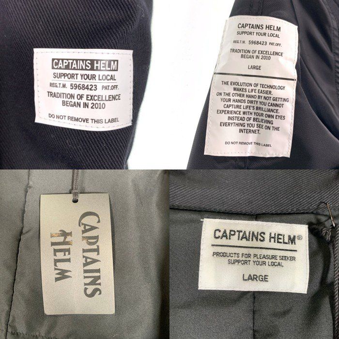 CAPTAINS HELM キャプテンズヘルム SEVEN A WEEK FISH TAIL MIL JKT