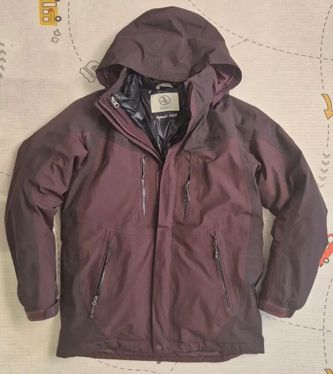 エーグル GORE-TEX ダウン アウター ライナー分離