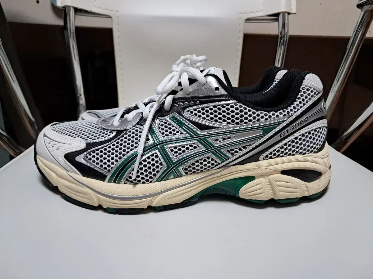 アシックス GT-2160 白 ジャスパー グリーン