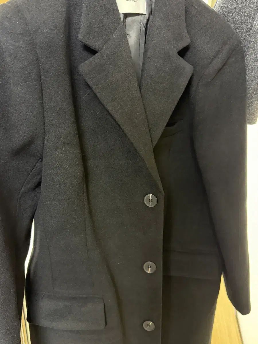  マニック アリペ ウール シングル オーバーサイズ ロングコート ロングコート ジャケット アウター