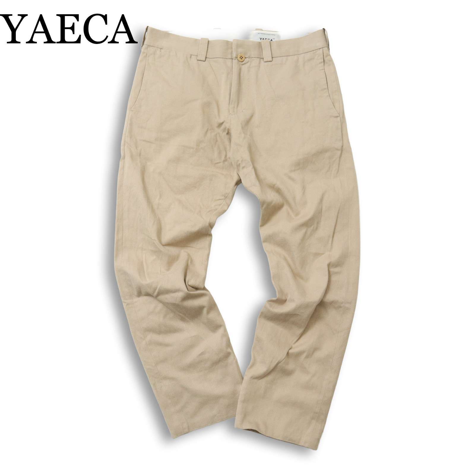 YAECA ヤエカ EXCLUSIVE FABRIC☆ 通年 赤耳 セルビッジ チノ