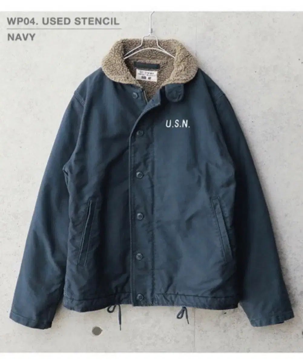 Waiper ウェーファー デッキジャケット ネイビー 44 xl