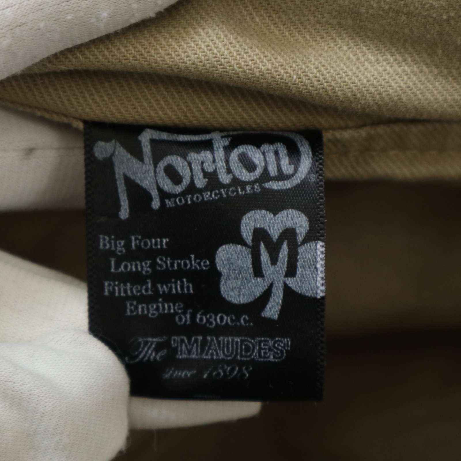 Norton ノートン バック ロゴ刺繍☆ フード収納 ミリタリー フィールド 