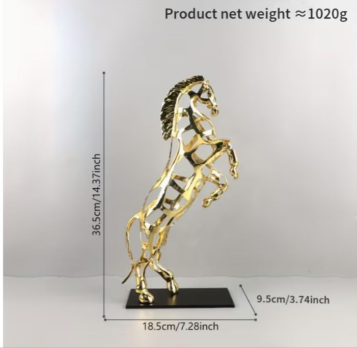  オブジェ 置物 ウマ うま 馬 ゴールド 金属 シンプル エレガント 2種類 インテリア リビング ダイニング 玄関 寝室 装飾 オーナメント プレゼント ギフト オシャレ 可愛い 癒しグッズ 棚装飾 ホームデコレーション ミニ雑貨 置物 インテリア小物
