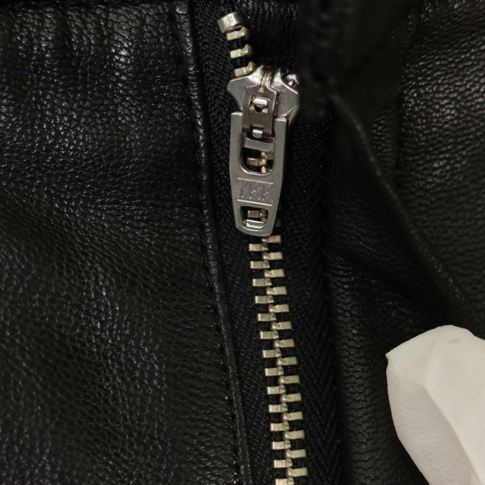 ADAM ET ROPE アダム エ ロペ 秋冬 山羊革 リアル ゴートレザー ハーフ パンツ Sz.38 レディース 黒