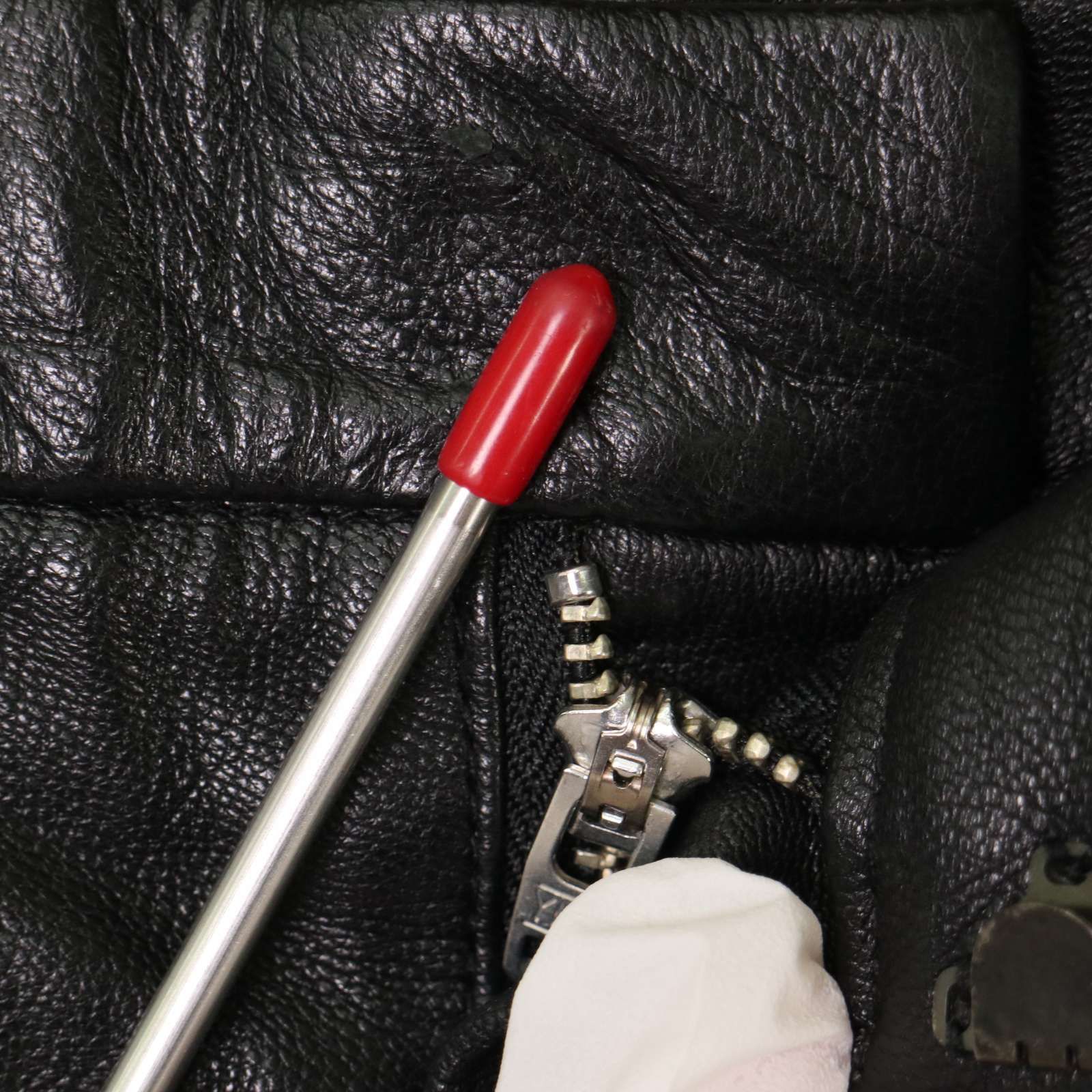  ADAM ET ROPE アダム エ ロペ 秋冬 山羊革 リアル ゴートレザー ハーフ パンツ Sz.38 レディース 黒 ショートパンツ ハーフパンツ パンツ