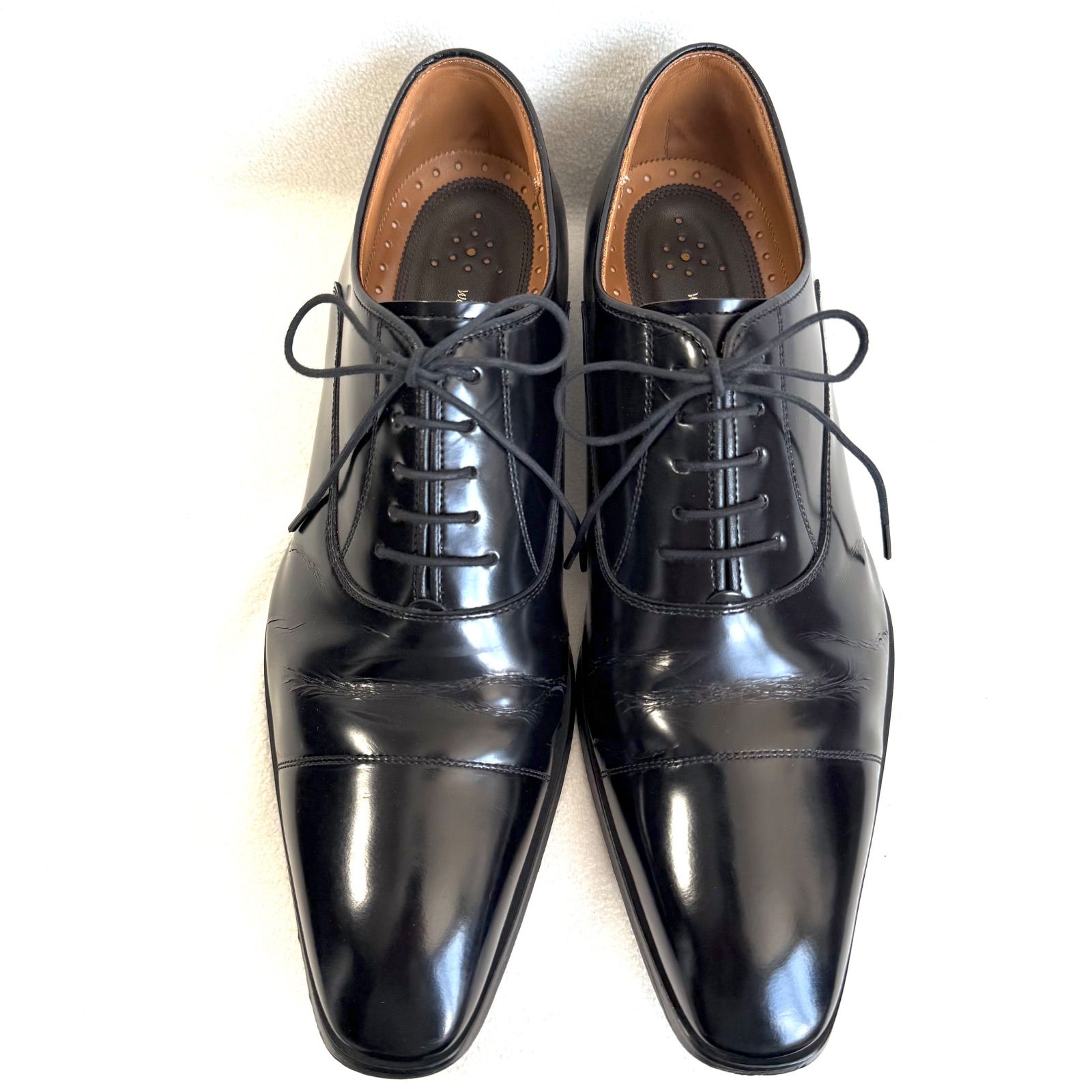 美品✨リーガル 911R ストレートチップ キャップトゥ レザー ブラック