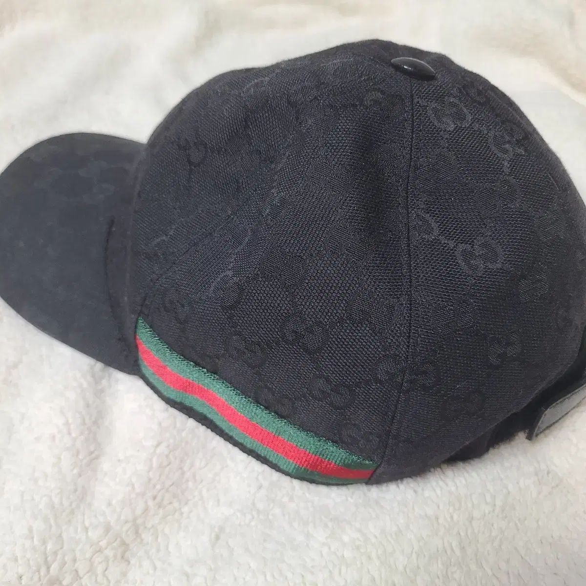XL GUCCI GG ロゴ ブラック ベースボールキャップ