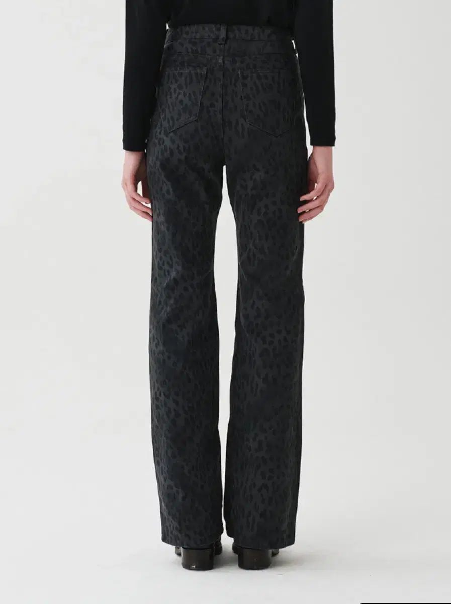  Ore ヒョウ柄 レオパード ブーツカット パンツ チノパン パンツ
