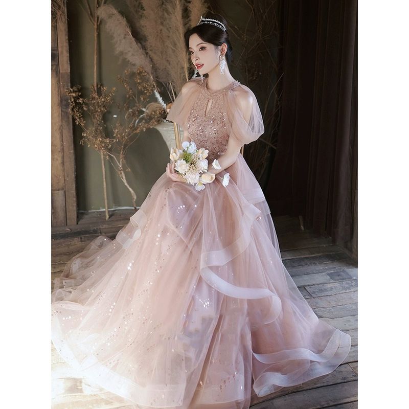 花嫁 パーティードレス ピアノ発表会 結婚式 フォーマル ロングドレス お 披露宴 卒業式 お呼ばれ ブライズメイド ドレス 演奏会 二次会 ワンピース mlweq