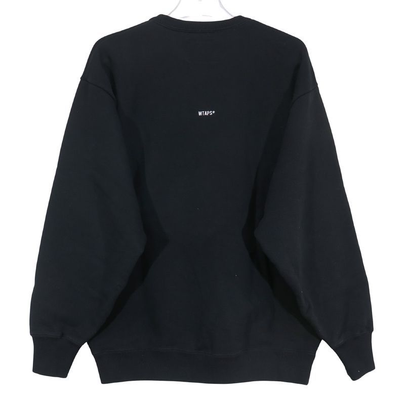 WTAPS ダブルタップス 24AW SIGN 02/SWEATER/COTTON 242ATDT-CSM22