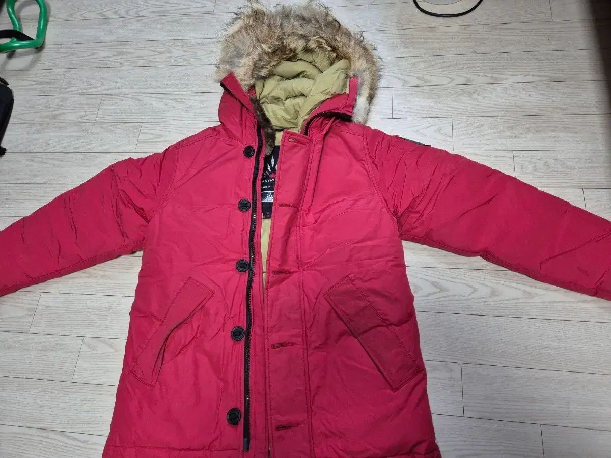 アーティックベイ Arctic Bay Toronto M レッド ダウン パーカ