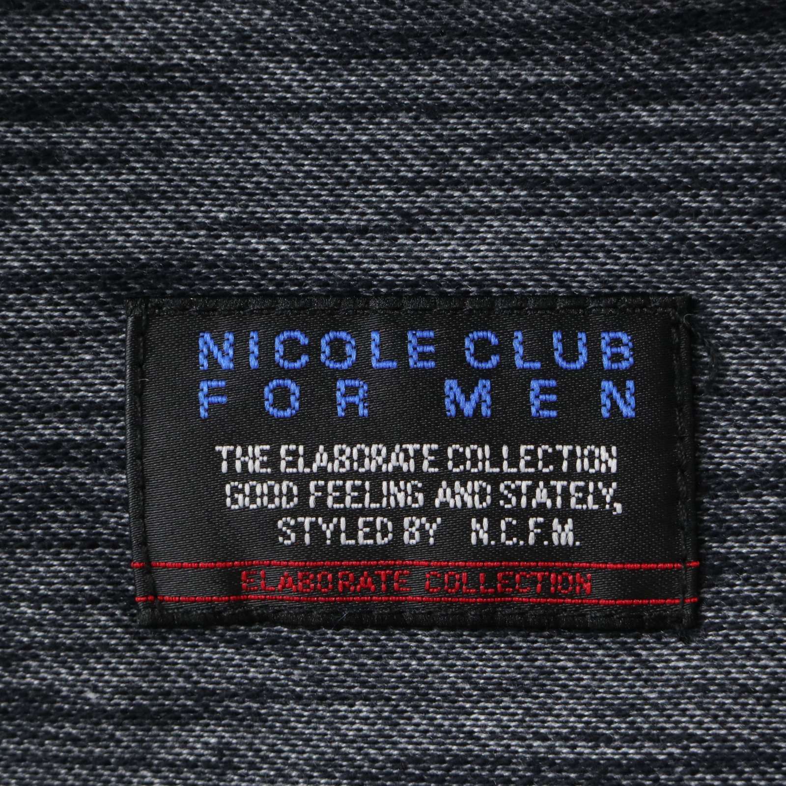 NICOLE CLUB FOR MEN ニコルクラブ フォーメン 通年 襟ワイヤー