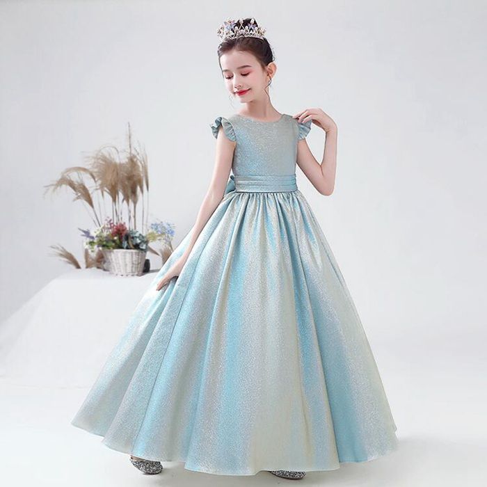 子供 ドレス 子供ドレス ロングドレス ピアノ発表会 子供フォーマルドレス 高校生 中学生 ワンピース 女の子 結婚式 キッズワンピース ロング パーティー上品 mlpmd