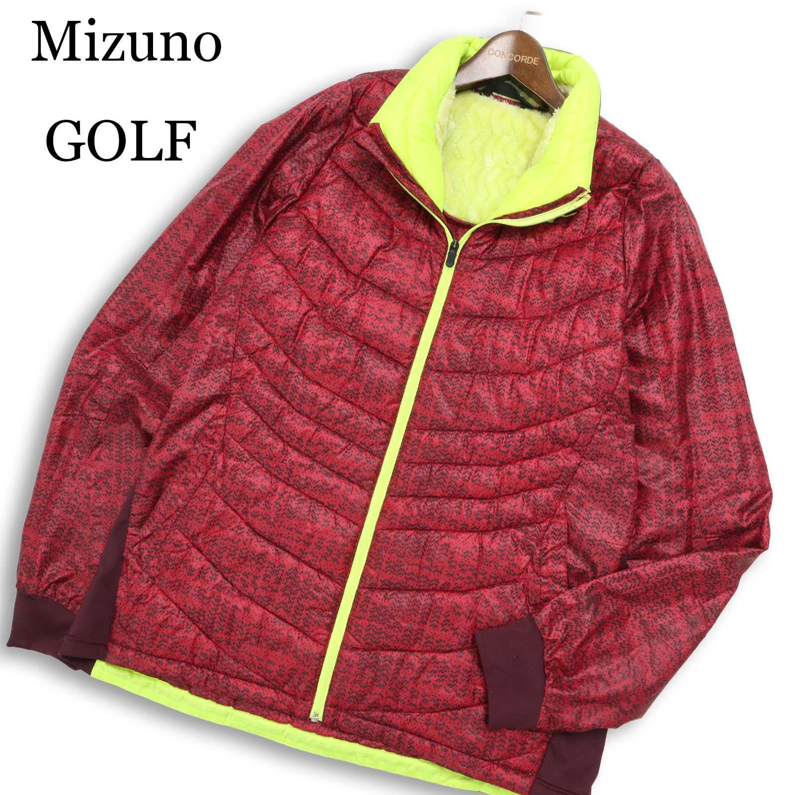 MIZUNO GOLF ミズノ ゴルフ ブレスサーモ 中綿 ジャケット XL Mizuno GOLF ミズノ ゴルフ 秋冬☆ ブレスサーモ 中綿 襟ボア