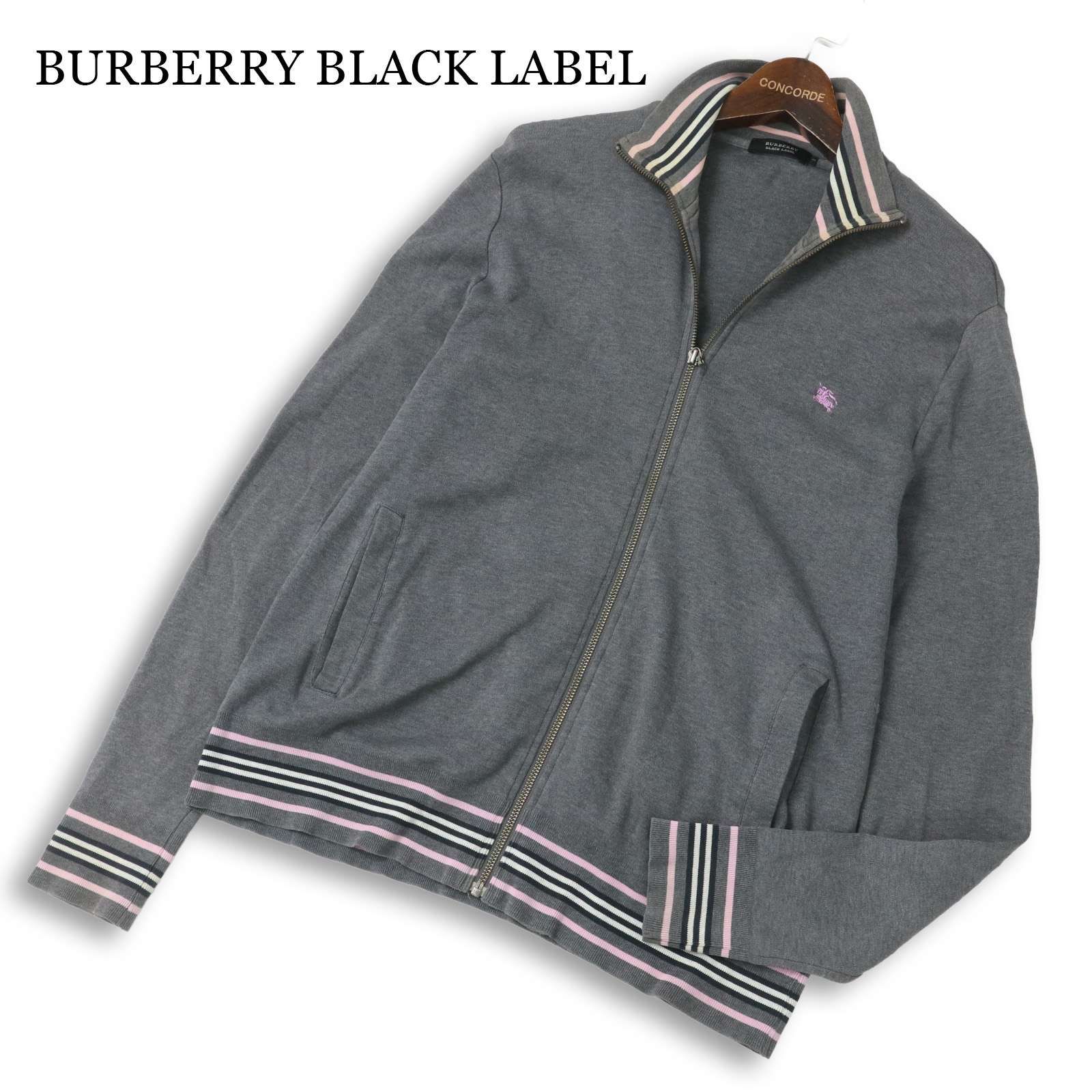 BURBERRY BLACK LABEL バーバリー ブラックレーベル ホース刺繍 