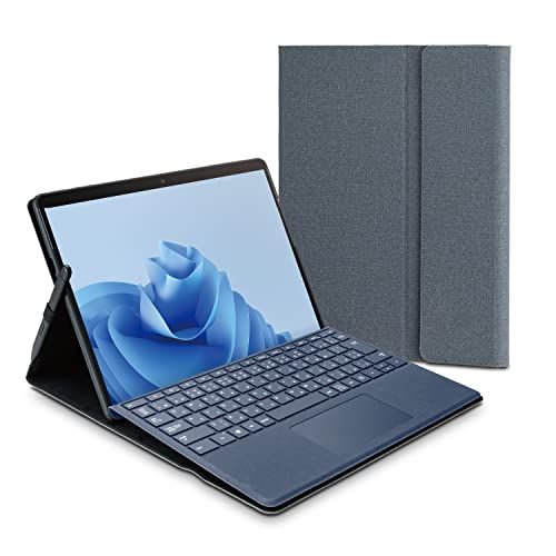 エレコム Surface ProX|8|9|9 With 5 G|10|11世代 ソフトレザーケース 保護カバー フリ
