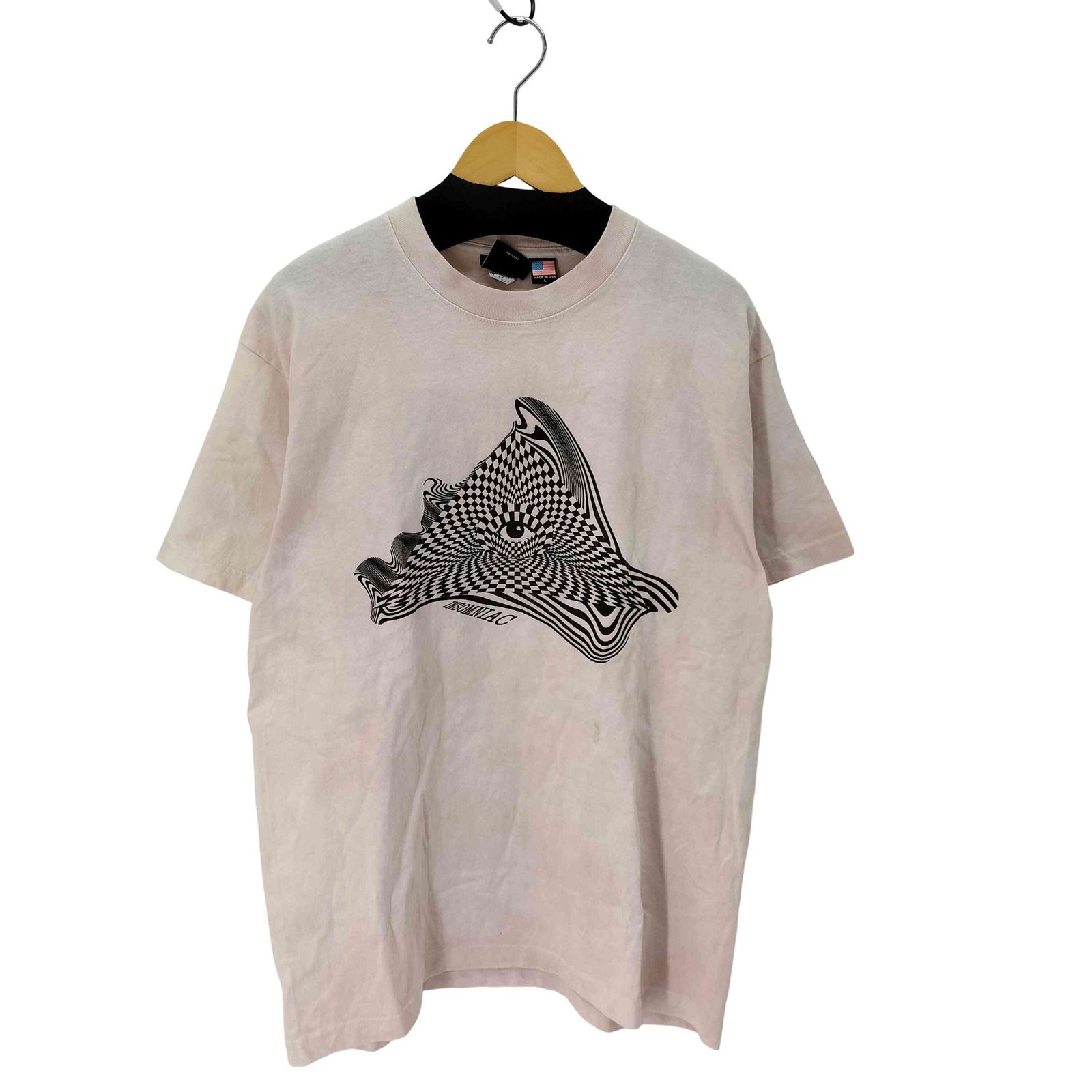 ユーズドフルギ USED古着 アートプリント クルーネックTシャツ メンズ