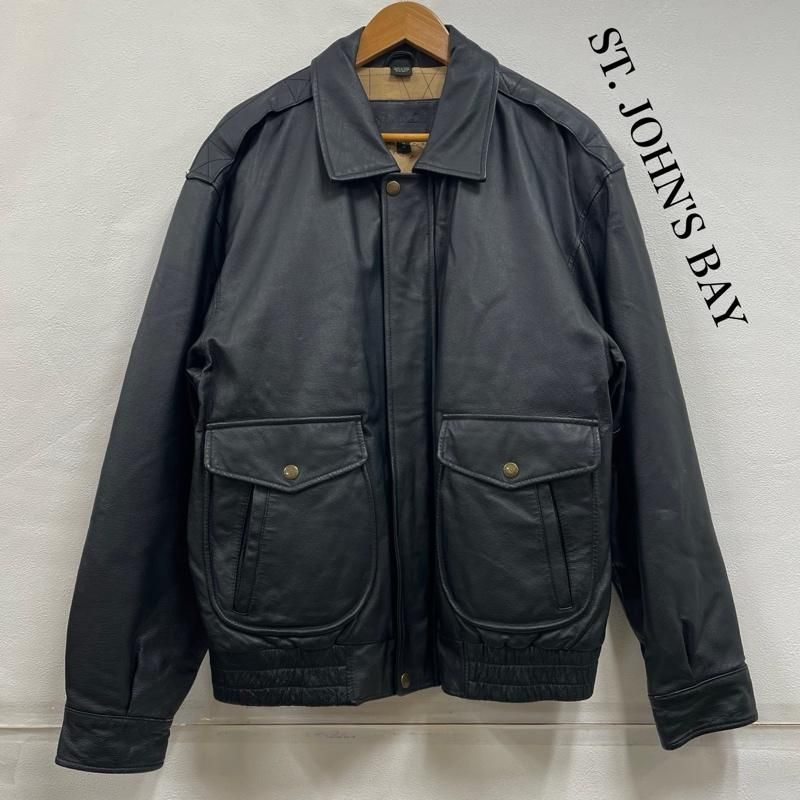 レザー St.John's Bay セントジョンズベイ A-2type レザー ジャケット