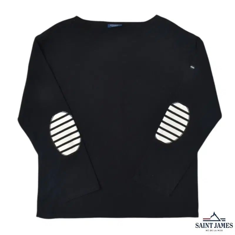 セイントジェームス パッチ ボートTシャツ N 1129