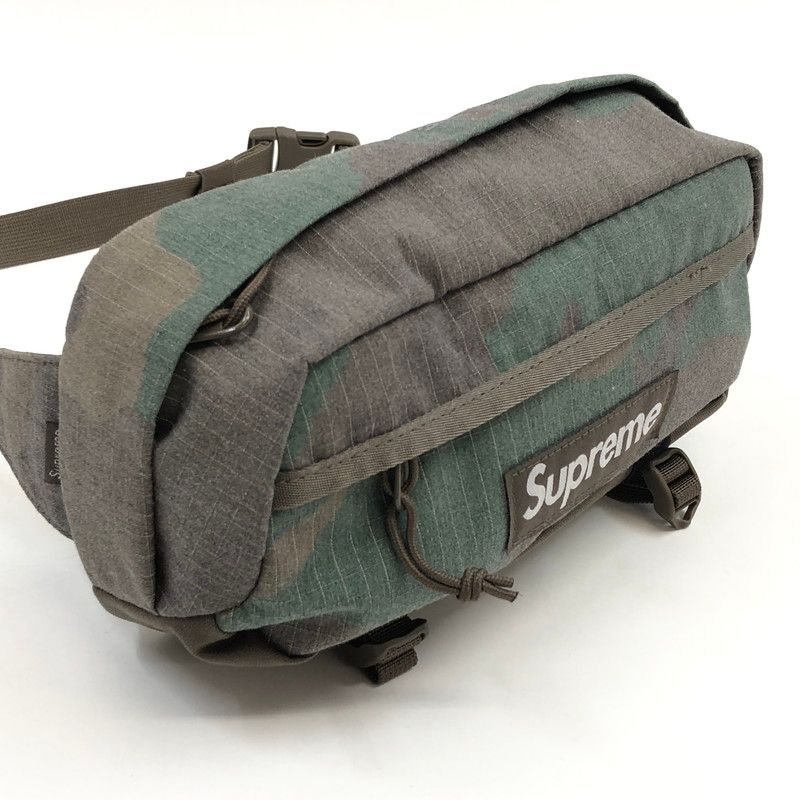 まつ【新品未使用】Supreme ウエストバッグ ウッドランドカモ24ss まつ【新品未使用】Supreme ウエストバッグ ウッドランドカモ24ss