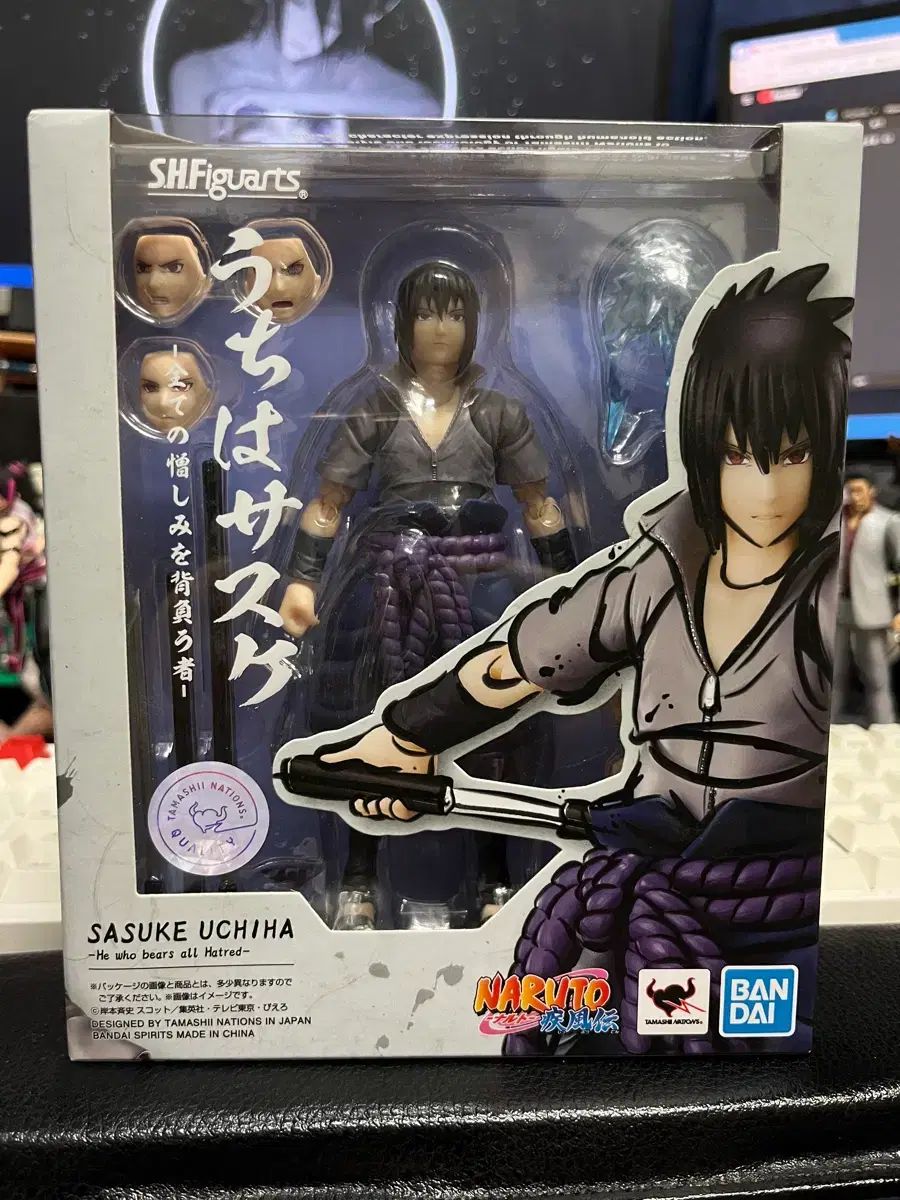 開封|展示 BANDAI S.H.Figuarts うちは サスケ