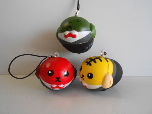  ♯Iwi 21 DT豆しばスクイーズマスコット全6種 ストラップ キャラクターグッズ