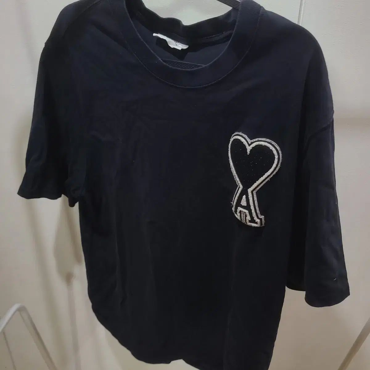XL ハングルタグ) アミ AMI ビックロゴ 半袖 AMI 半袖 L アミパリス 