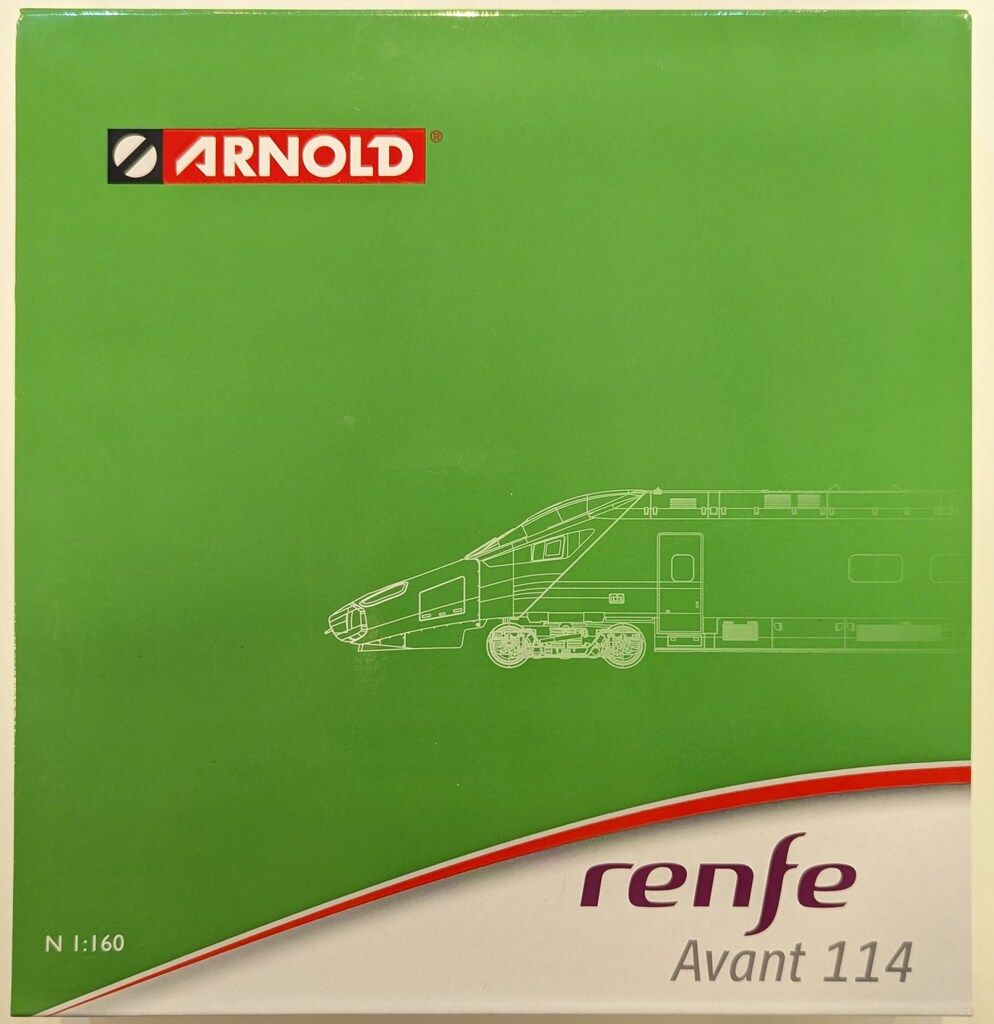 Arn Nゲージ RENFE スペイン国鉄 Avant S-114 4両セット HN 2475