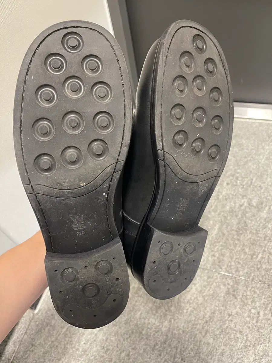 YASE ウッド THE B シューズ ホースハイド ブラック