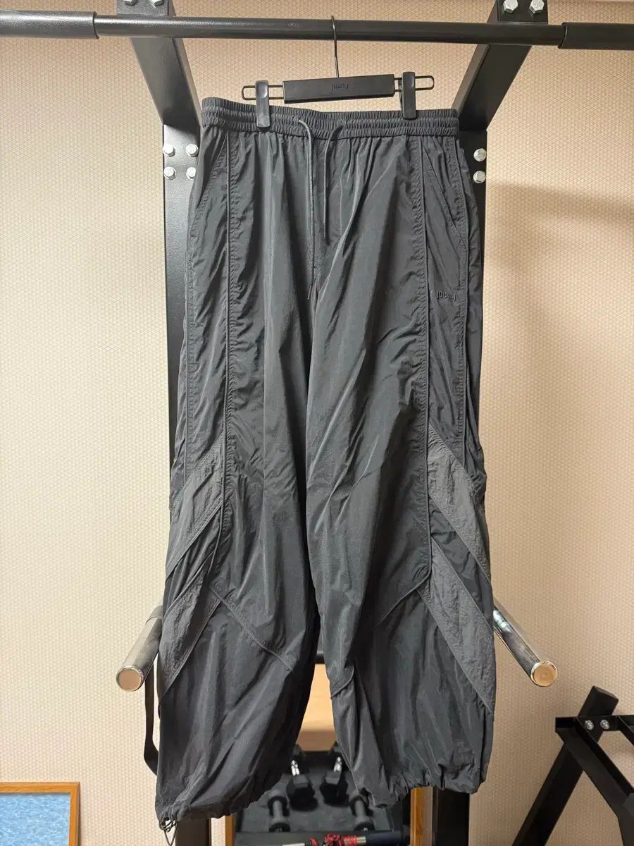 Juun.J 25 fw ソルト シューリンク リップストップ COLOR ブロック トラック パンツ 46