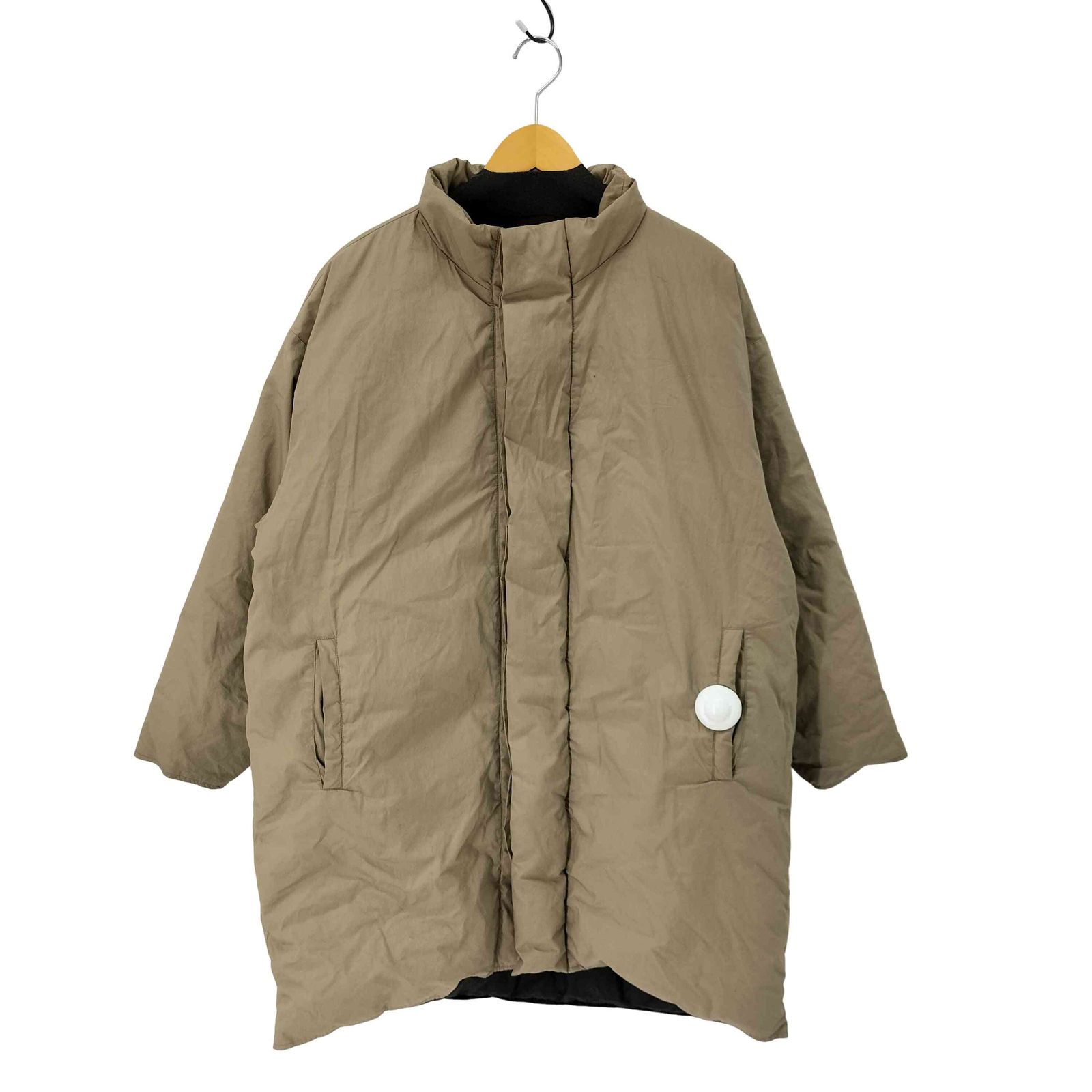 ムジラボ MUJI labo 高密度織り撥水ダウンコート レディース JPN：M