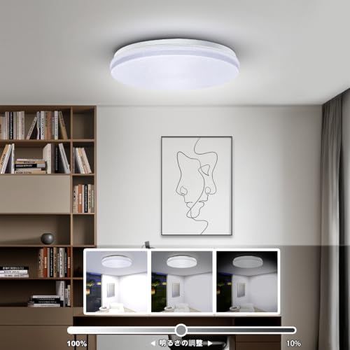 迅速に発送 LEDシーリングランプ スピーカー搭載 Bluetooth 6畳 3800 lm alexa対応 調光調色 明るさ記憶 高演色 省エネ リモコン付き 常夜灯 リビング照明 電気簡単取付 30 f 1608 c