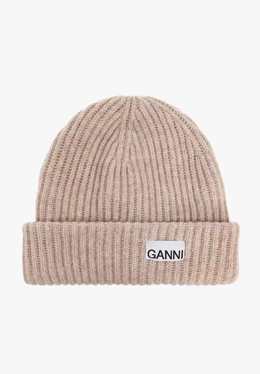 ガニー GANNI ロゴ ウール ビーニー