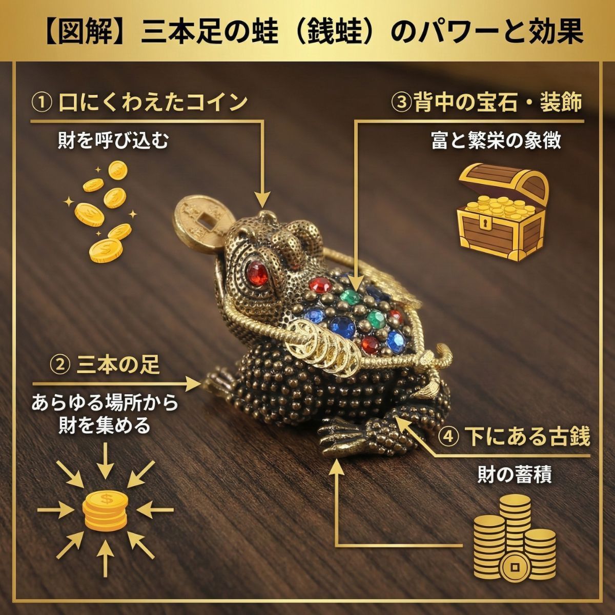 金運 商売繁盛 かえる カエル 蛙 オブジェ 風水グッズ 縁起物 厄除け