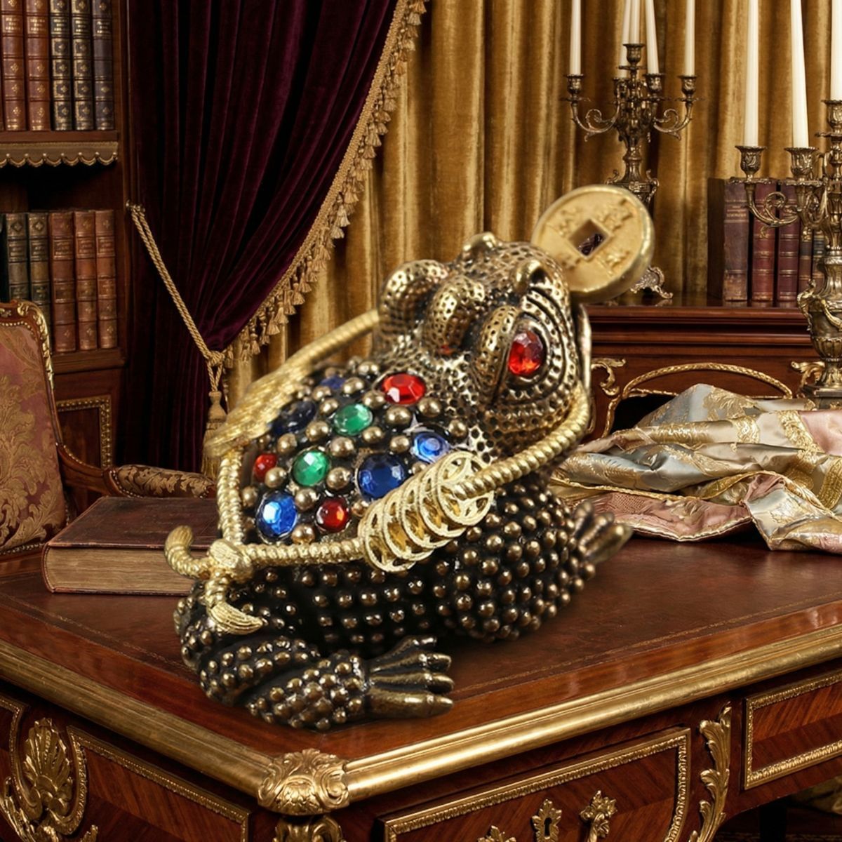 金運 商売繁盛 かえる カエル 蛙 オブジェ 風水グッズ 縁起物 厄除け