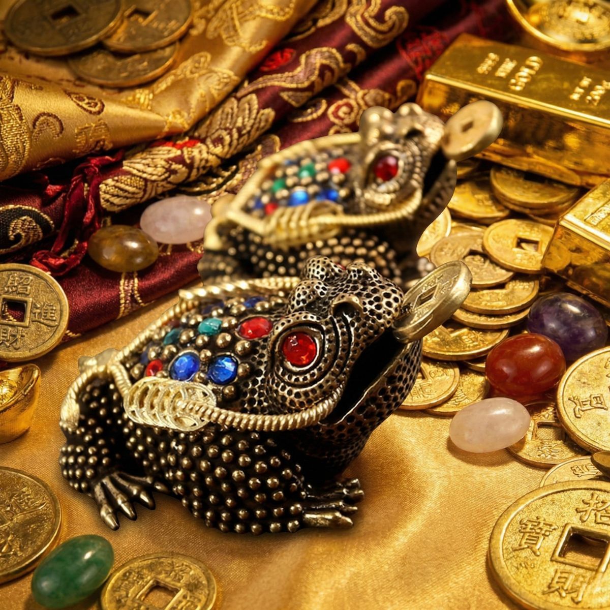 金運 商売繁盛 かえる カエル 蛙 オブジェ 風水グッズ 縁起物 厄除け