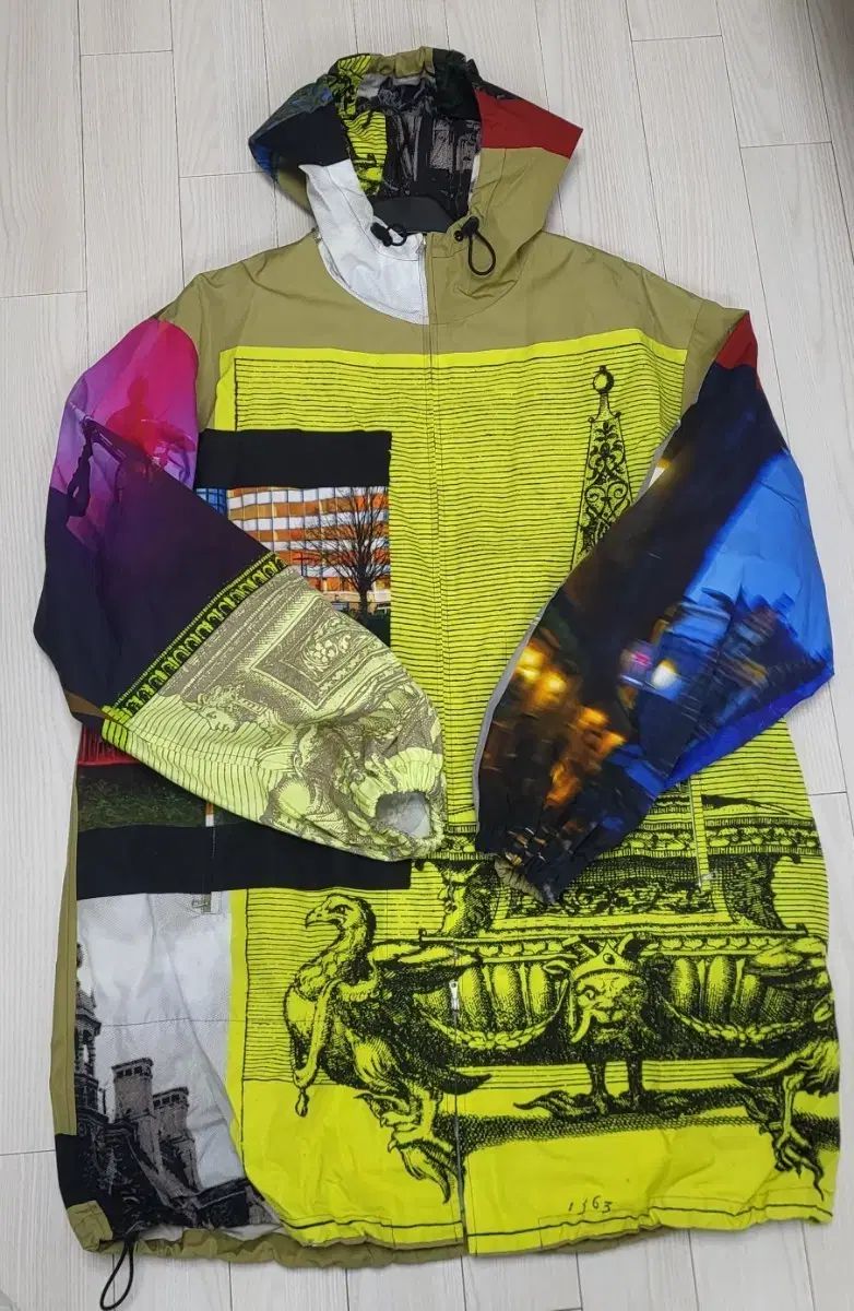 ドリス ヴァン ノッテン パッチワーク フードジャケット