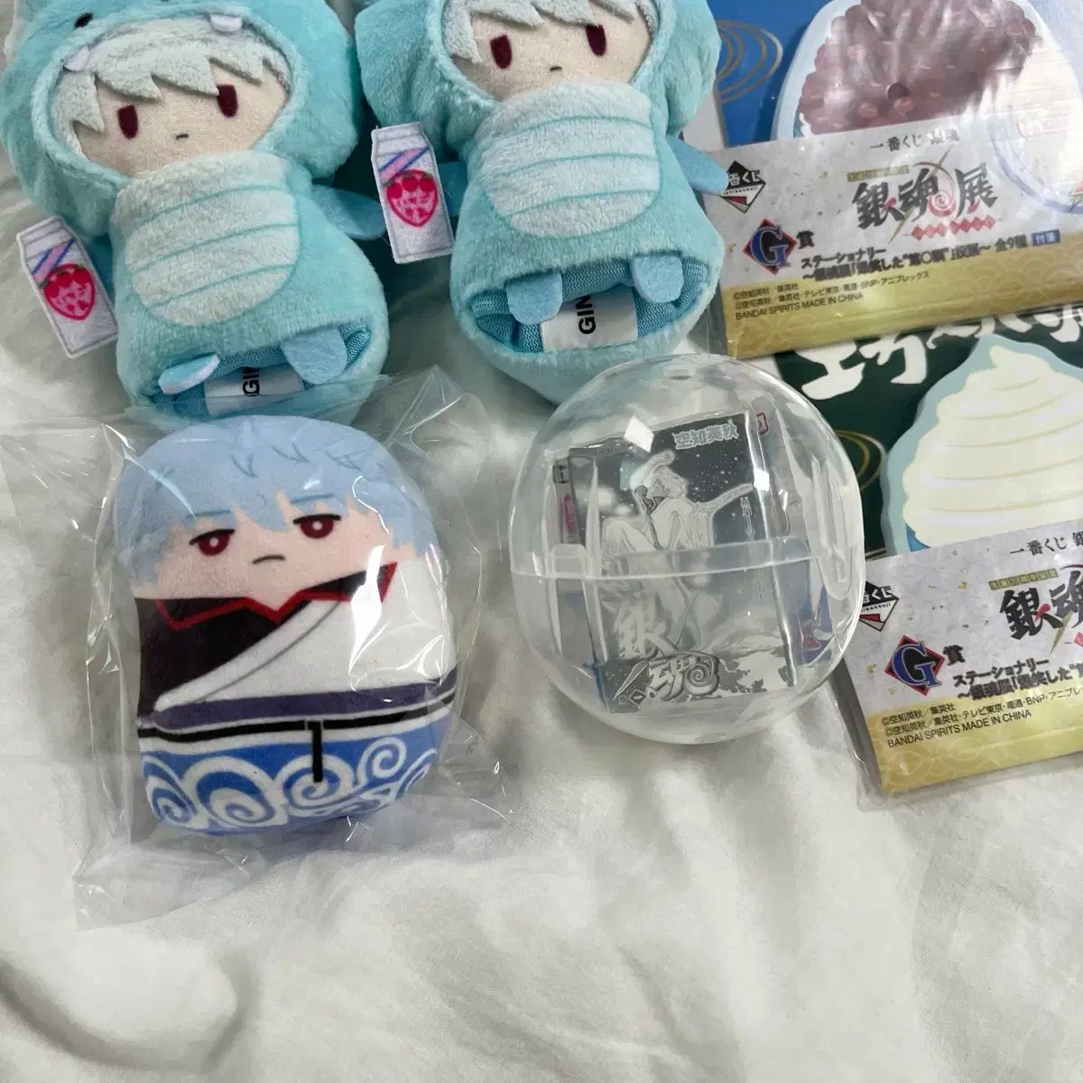 銀魂 銀魂 銀時 お手まめ ぬい PUPPELA パペラ 指人形 フィンガーヌイ