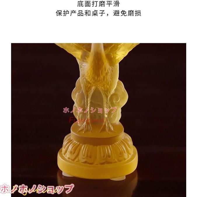  孔雀明王 仏像 瑠璃 厄除け 13 5cm 孔雀王母菩薩 孔雀仏母 置物 守り本尊 除災 開運 繁盛 仏間 仏壇 はさみ収納 置物 インテリア小物