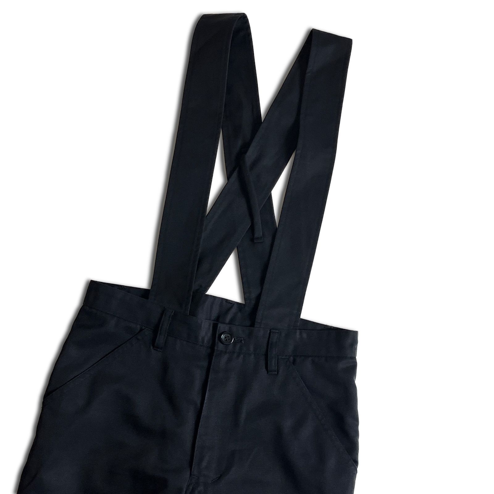 COMME des GARÇONS ブラック サロペット L COMME des GARÇONS ブラック サロペット L