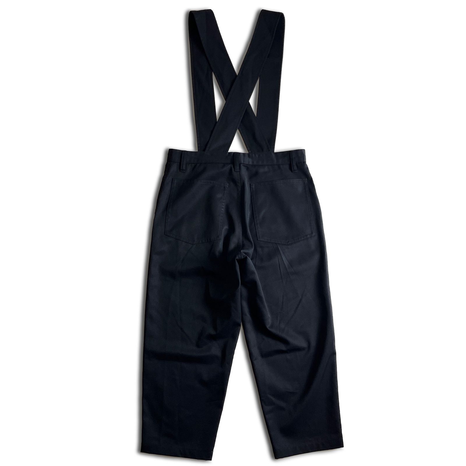 BLACKコムデギャルソン 吊りズボン　サロペット　ベロア　紫黒　サムエルパンツ 美品 AD2017】COMME des GARCONS GIRL サロペットパンツ XS ブラック