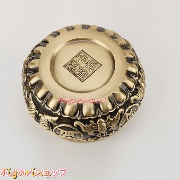 聚寶盆 置物 富と幸運 銅製 真鍮 風水アイテム 縁起物 インテリア 金運