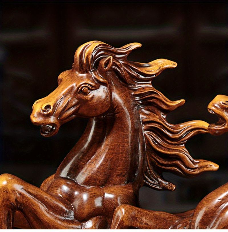  オブジェ 置物 ガーデンオーナメント 走っている2頭の馬 ウマ うま 干支 ガーデニング 庭 装飾 樹脂 インテリア 感 室内 屋内 インテリア雑貨 玄関 リビング ダイニング インテリア小物 中国インテリア 観葉植物 置物 インテリア小物